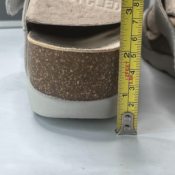 Dansko Maddy Milled Nubuck Leather Sandal Ivory 1510-616100 Women EU 42/11.5 NWB - Picture 11 of 12